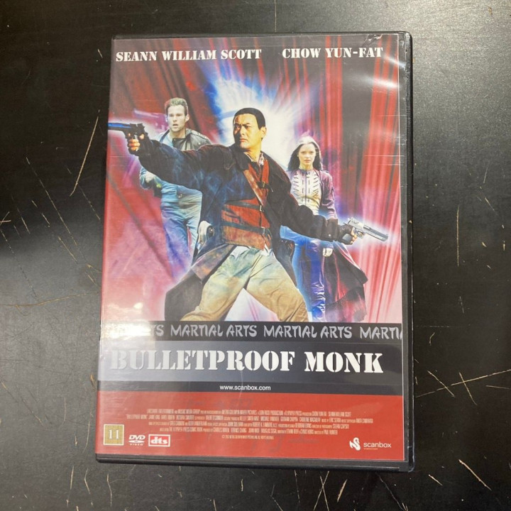 Bulletproof Monk DVD (VG/VG+) -toiminta-